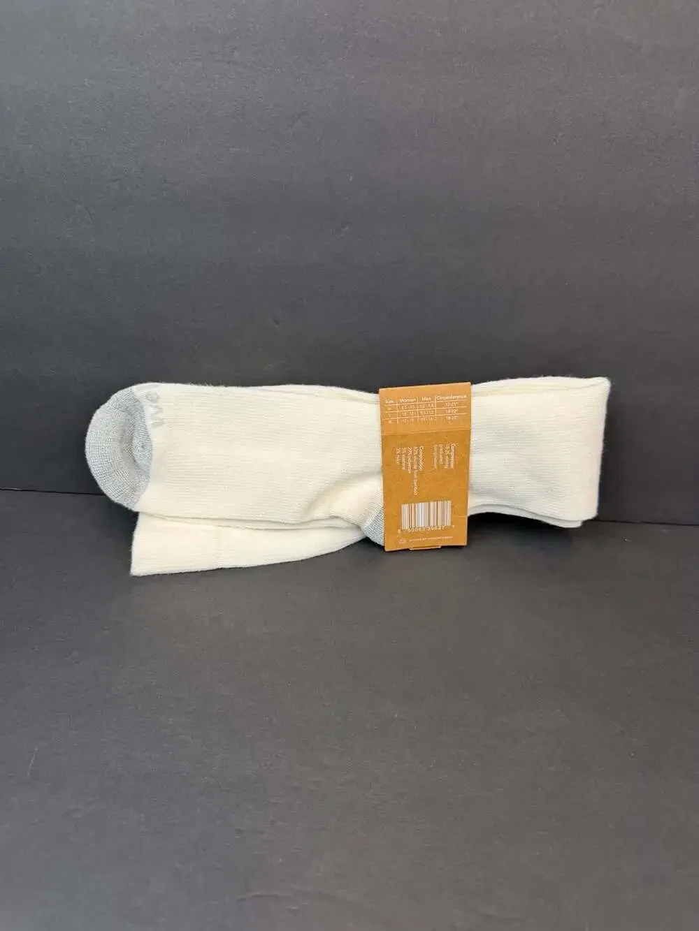 Wellow Premium Compression Socks X-Large Wide Calf Cream